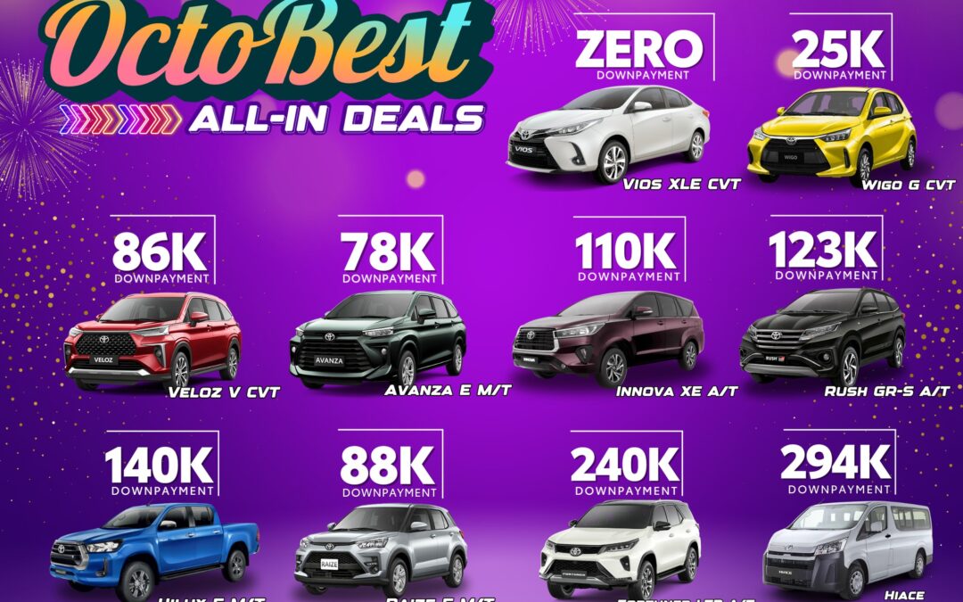 OCTOBER PROMO