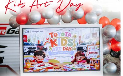 Toyota Butuan Brings Creativity to Life at Kids Art Day!